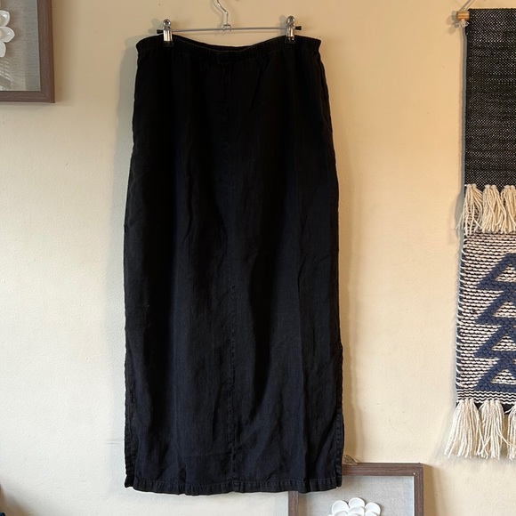 cut loose Skirts Cut Loose 0 Linen Lagenlook Maxi Long Skirt Large